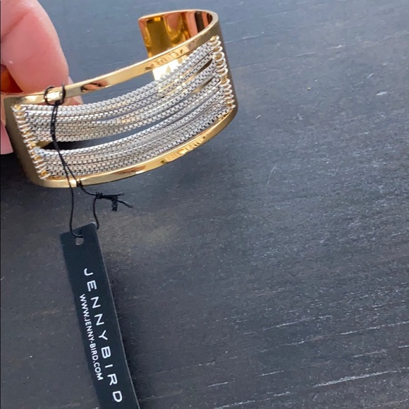 Jenny bird NWT gold and silver bangle chain - Picture 2 of 4